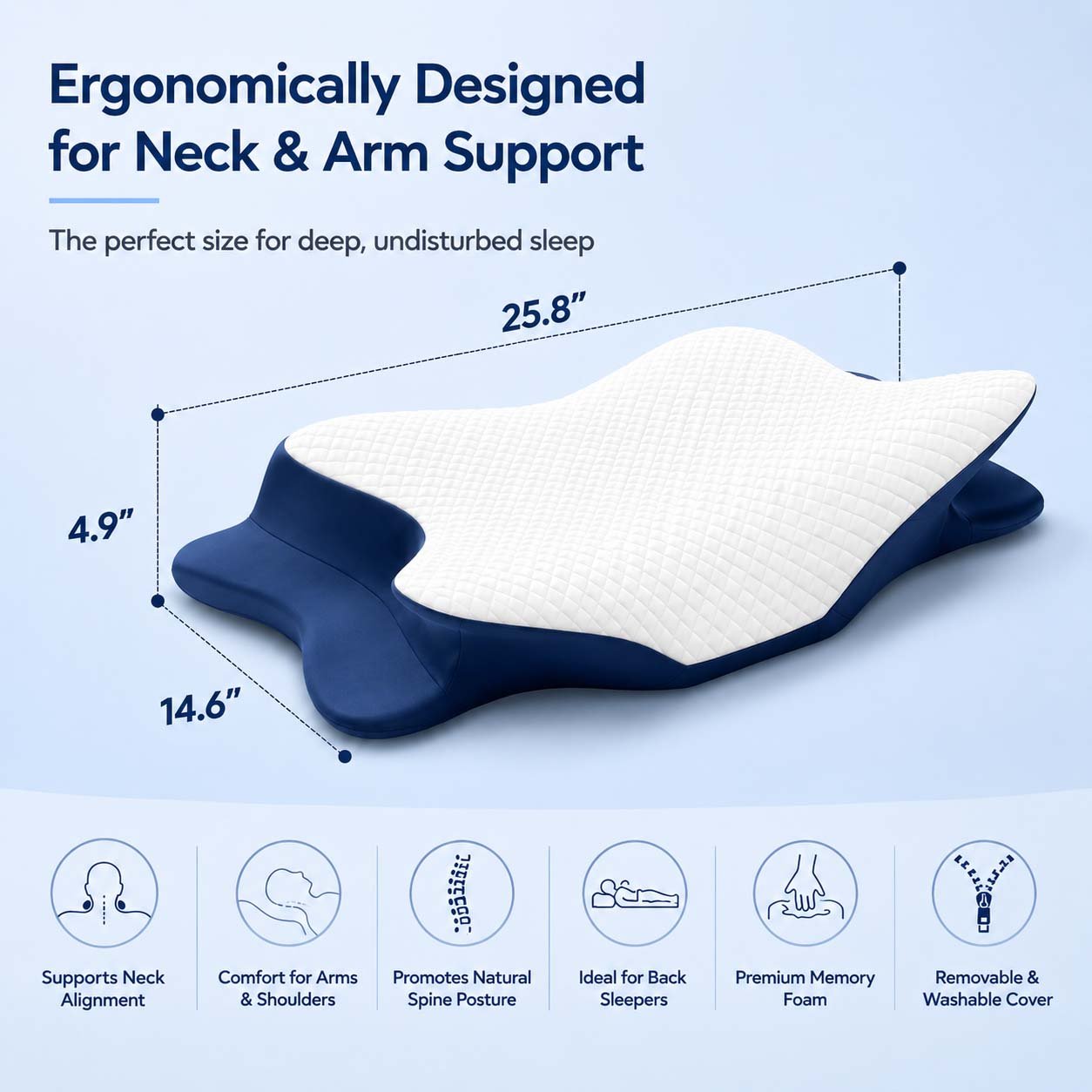 Butterfly Cervical Pillow