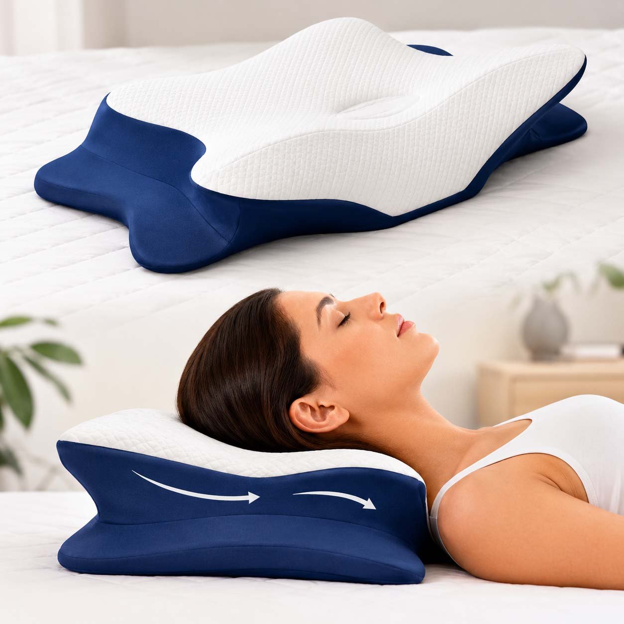 Butterfly Cervical Pillow