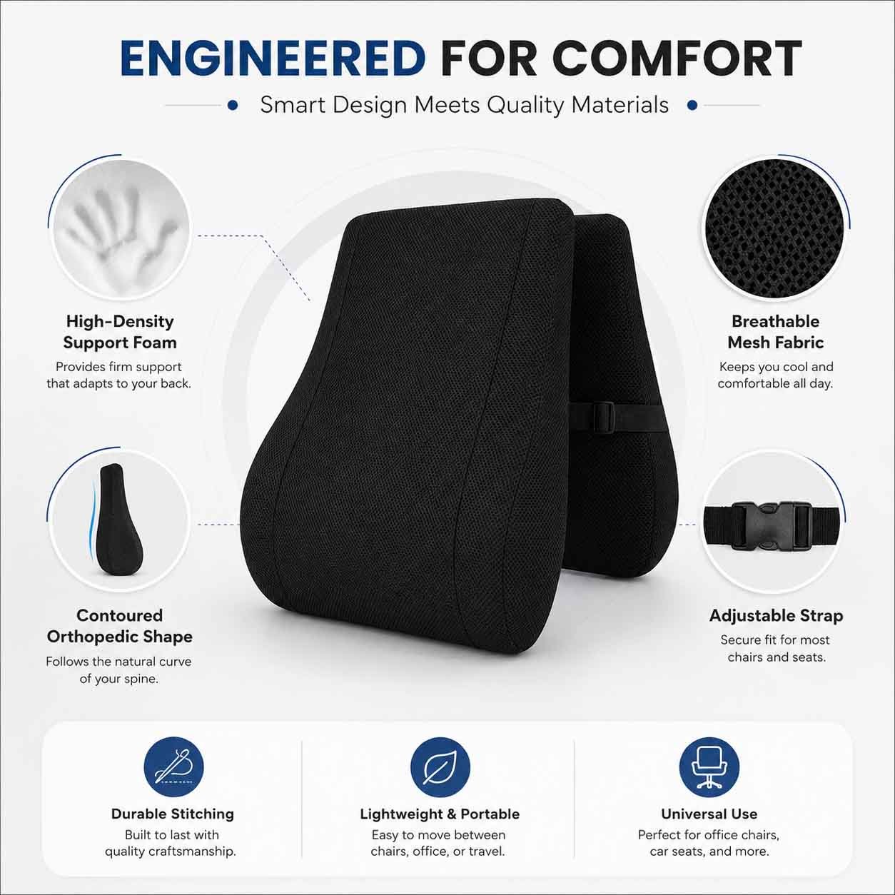 Chiron Orthopaedic Backrest