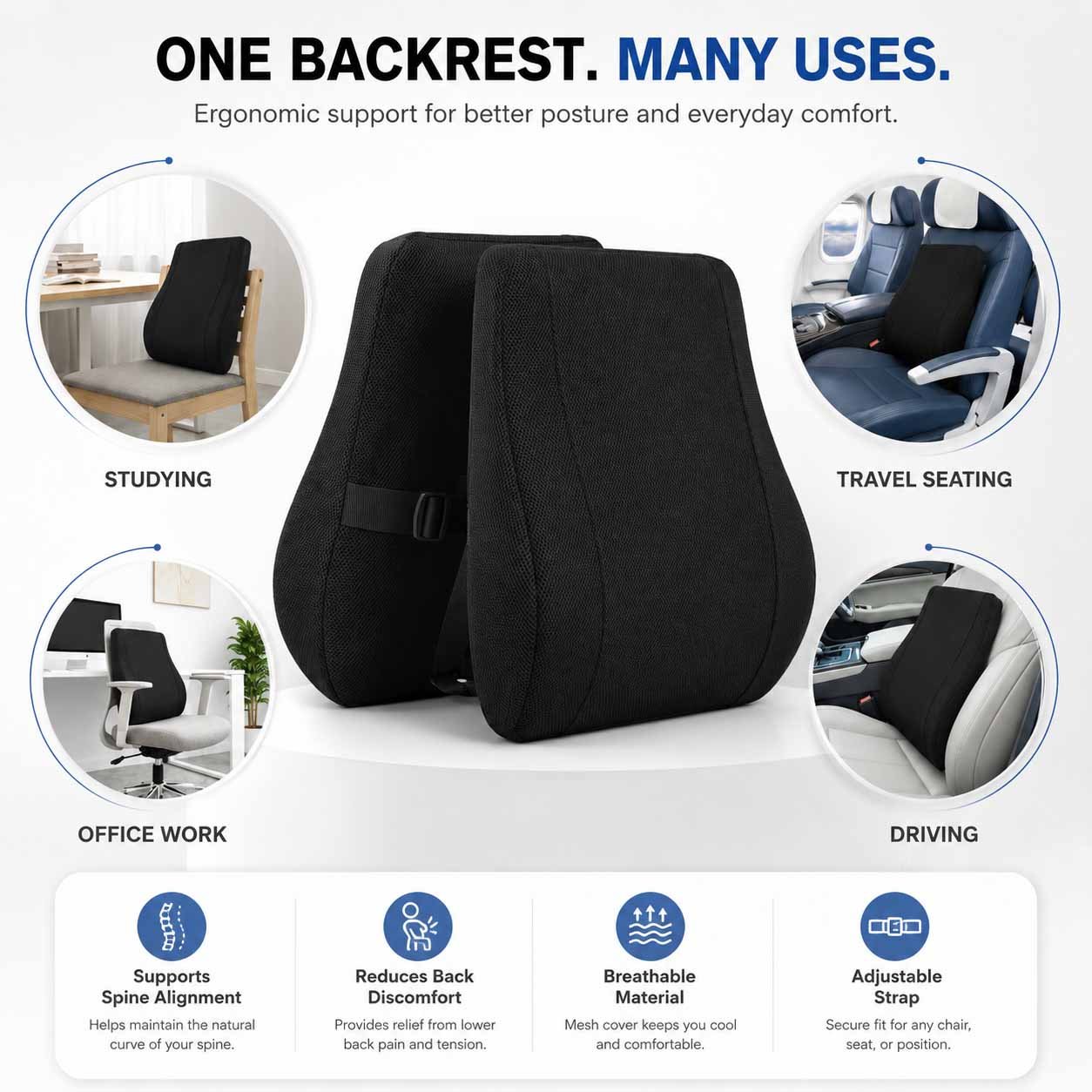 Chiron Orthopaedic Backrest